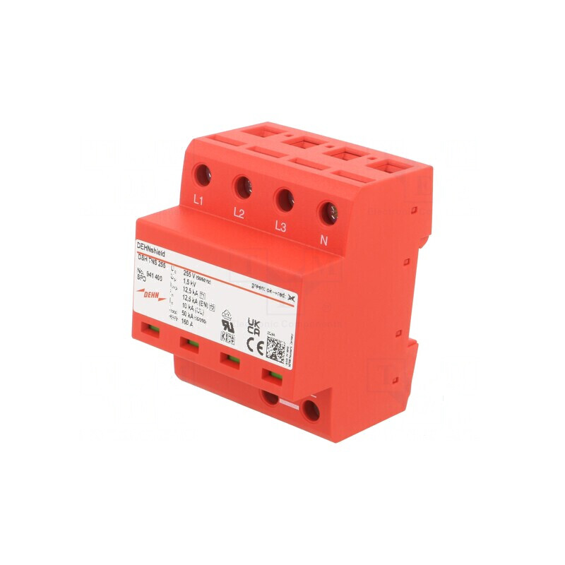 Limitator de supratensiuni Tip 1 2 12,5kA pentru şină DIN - Protecție împotriva supratensiunilor din rețea | Electronic-mag.ro | Limitator de supratensiuni Tip 1 2 12,5kA pentru şină DIN - Protecție împotriva supratensiunilor din rețea | Electronic-mag.ro |