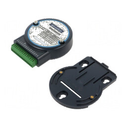 Intrări/ieşiri analogice pentru şină DIN 80x98x25mm -40÷70°C - Adaptor de temperatură DIN 80x98x25mm | Electronic-mag.ro | Compo