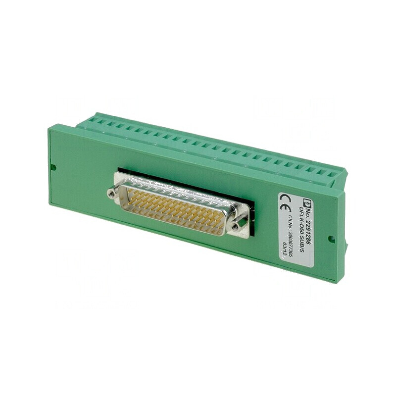 Soclu tată D-Sub PIN: 50 pentru montare pe panou | Electronic-mag.ro | Componente Electronice