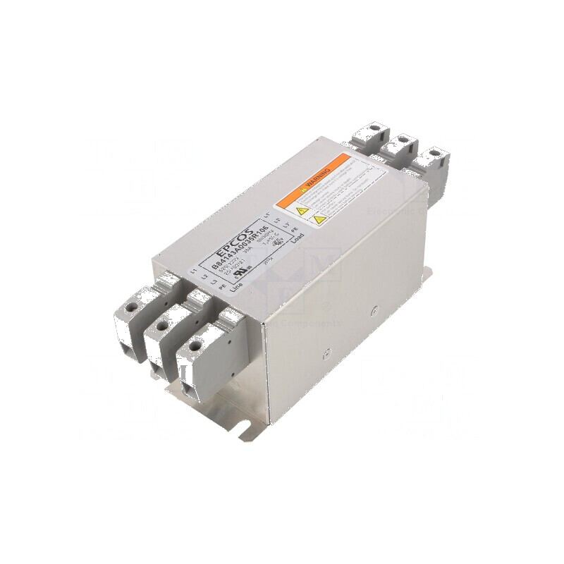Filtru trifazic anti-interferențe 520VAC, 35A | Electronic-mag.ro | Componente Electronice