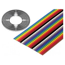 Cablu de date 24x28AWG 1,27mm | Electronic-mag.ro | Componente Electronice