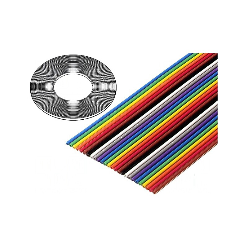 Cablu de date 24x28AWG 1,27mm | Electronic-mag.ro | Componente Electronice