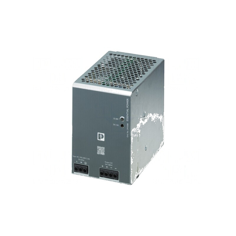 Alimentator pulsatoriu pentru şină DIN 480W 24VDC 0÷20A IP20 | Electronic-mag.ro | Componente Electronice