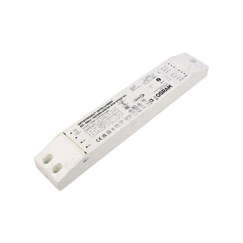 Alimentator pulsatoriu LED 160W 24VDC 220÷240VAC IP20 93%: Sursa de energie LED efficientă | Electronic-mag.ro | Componente Elec