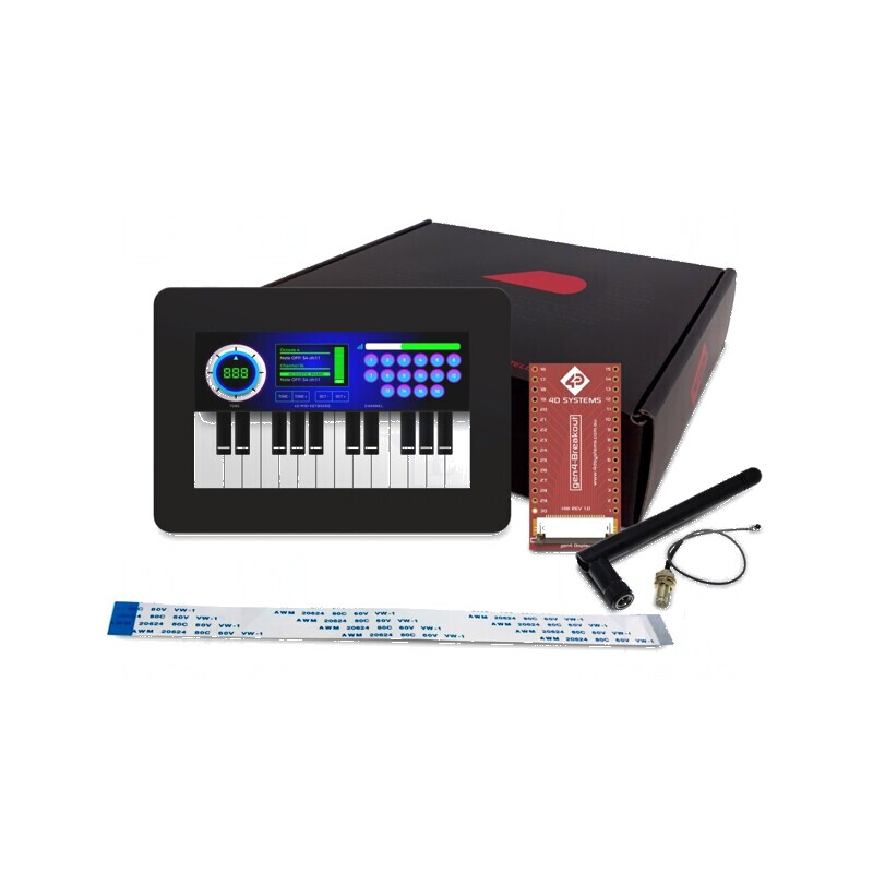 Afişaj TFT 4,3 inch 800x480 pentru ESP32 | Electronic-mag.ro | Componente Electronice