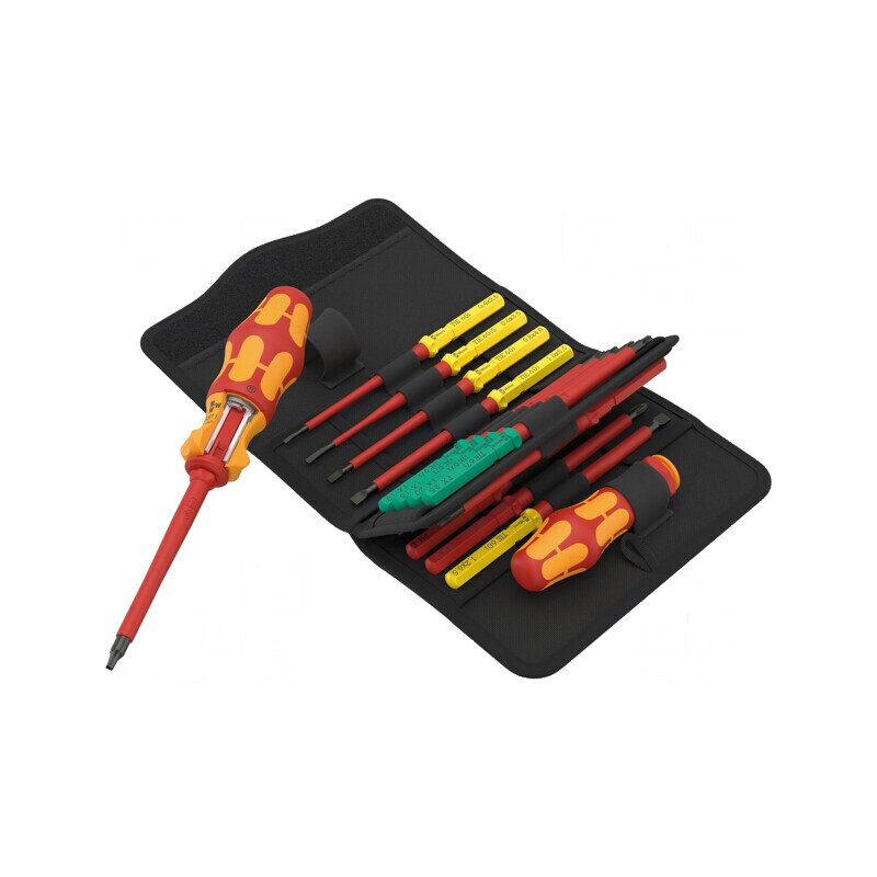 Set de şurubelniţe izolate de 1kVAC în etui, 17 bucăţi | Electronic-mag.ro | Componente Electronice Set de şurubelniţe izolate de 1kVAC în etui, 17 bucăţi | Electronic-mag.ro | Componente Electronice