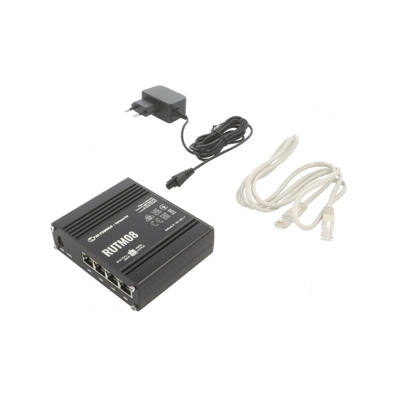 Ruter cu 4 porturi Ethernet, alimentator USB | Electronic-mag.ro | Componente Electronice