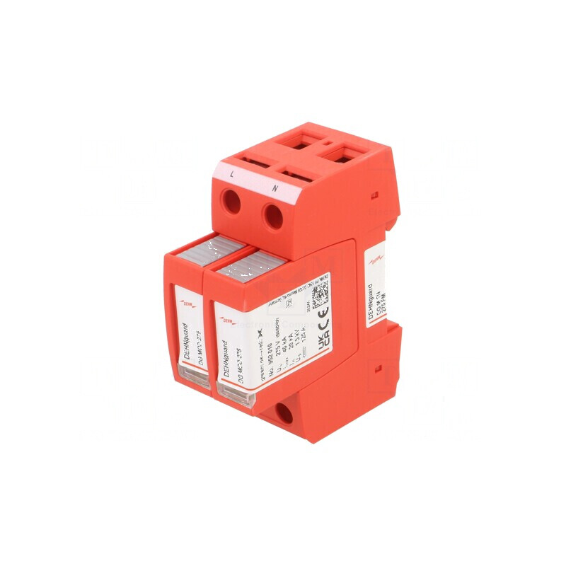 Limitator de supratensiuni Tip 2 Poli: 1 NPE 20kA -40÷80°C | Electronic-mag.ro | Componente Electronice Limitator de supratensiuni Tip 2 Poli: 1 NPE 20kA -40÷80°C | Electronic-mag.ro | Componente Electronice