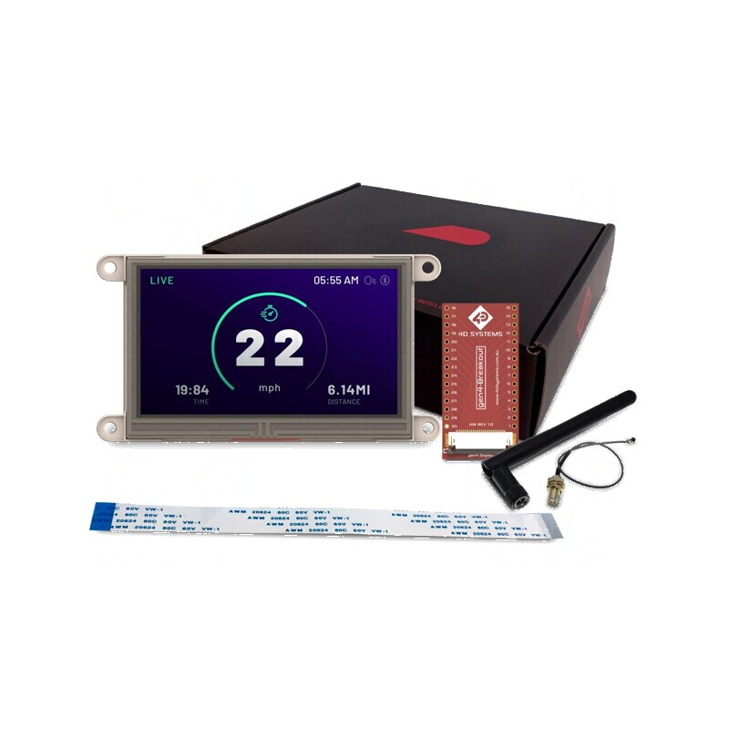 Afişaj TFT 4,3 inch 800x480 - ESP32 Compatibil | Electronic-mag.ro | Componente Electronice