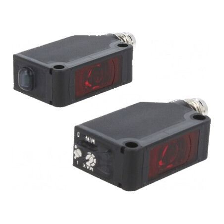 Senzor fotoelectric cu rază de 0÷10m NPN - DARK-ON, LIGHT-ON 100mA | Electronic-mag.ro | Componente Electronice
