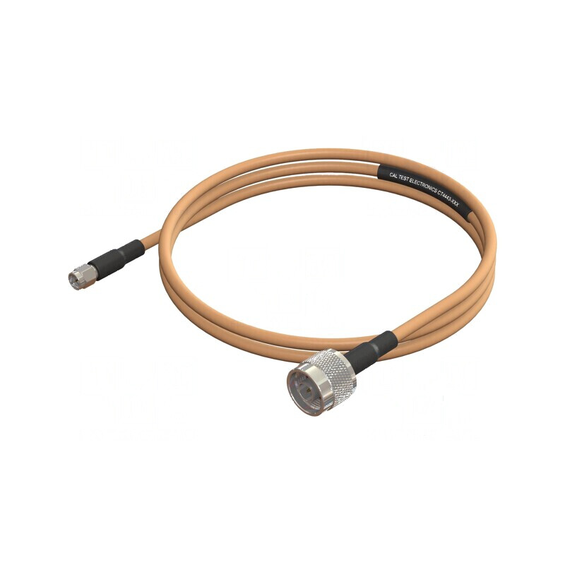Cablu de măsurare SMA tată,mufă tată tip N 1m brown-beige | Electronic-mag.ro | Componente Electronice