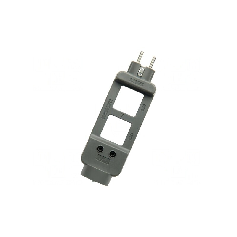Adaptor divizor de fază gri 16A ştecăr EU Transm | Electronic-mag.ro | Componente Electronice