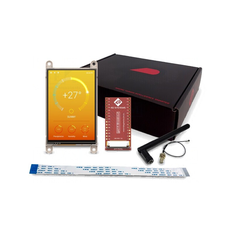 Afişaj TFT 3,5 inch 320x480 pentru ESP32 | Electronic-mag.ro | Componente Electronice