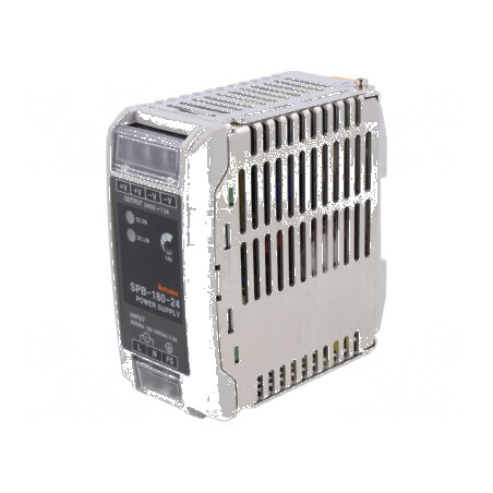 Alimentator pulsatoriu pentru şină DIN 180W 24VDC 7,5A IP20 | Electronic-mag.ro | Componente Electronice