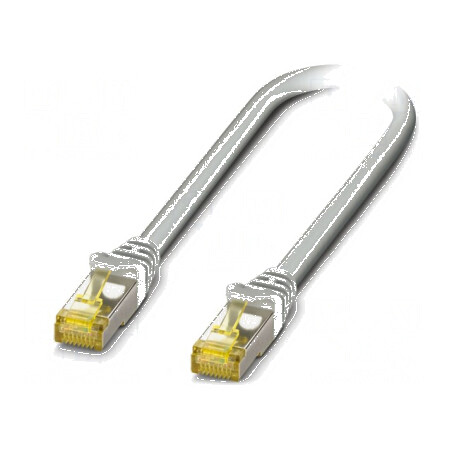 Patch cord S/FTP 6a litat Cu LSZH gri 15m 26AWG Fire: 8 IP20 - Patch cord gri 15m 26AWG IP20 | Electronic-mag.ro | Componente El