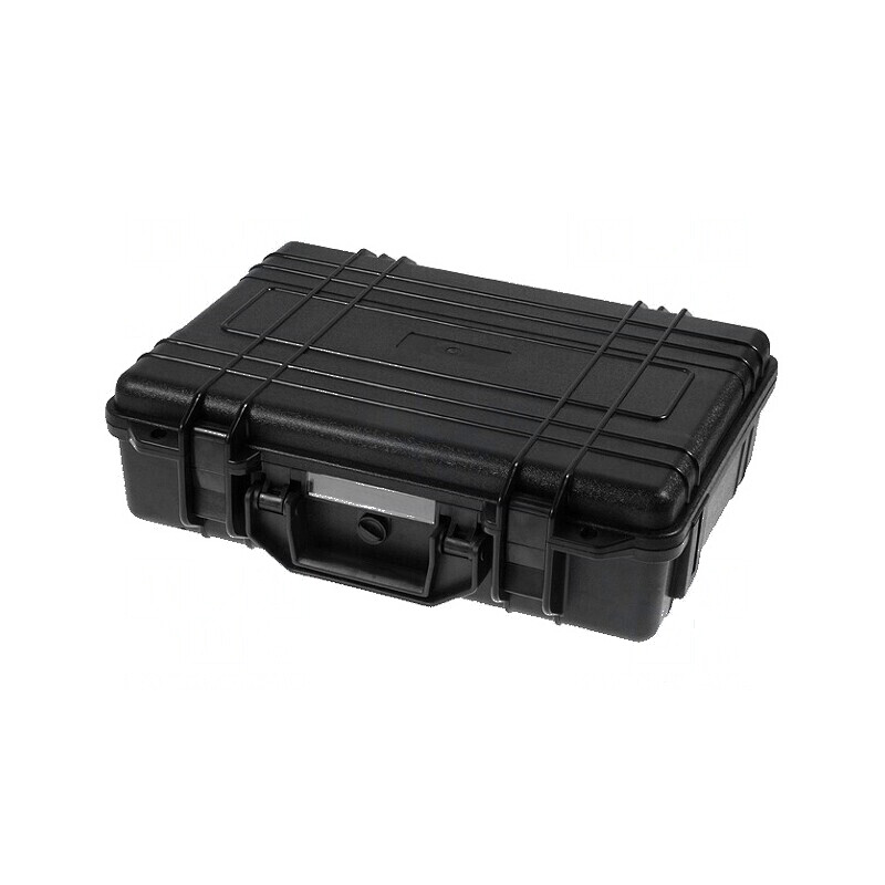 Valijoară pt.unelte neagră ABS 420x300x120mm IP67 - Cutie de transport pentru unelte neagră | Electronic-mag.ro | Componente Ele