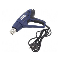 Pistol electric cu aer cald 2kW 250l/min,500l/min Ştecher: EU - Pistol electric cu aer cald 2kW 250l/min | Electronic-mag.ro | C
