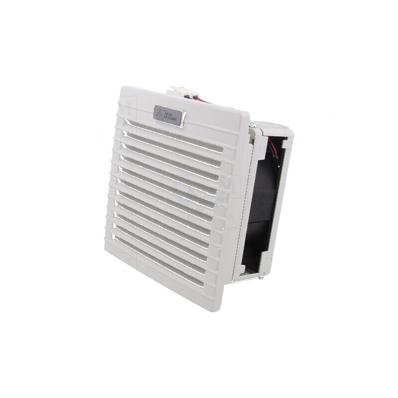 Ventilator axial 24VDC 58m3/h 45dBA IP54 RAL 7035 | Electronic-mag.ro | Componente Electronice