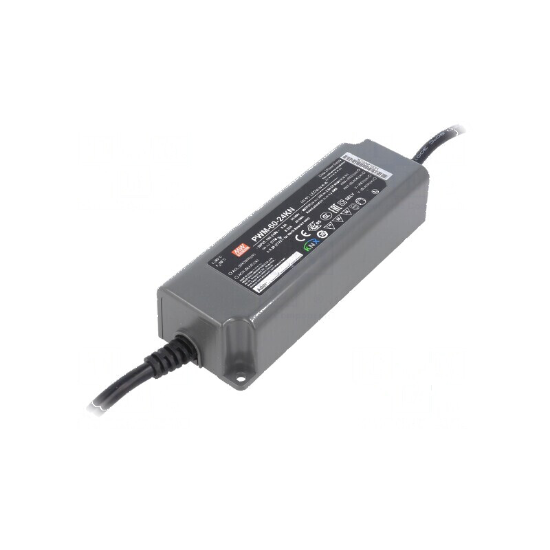 Alimentator pulsatoriu pentru benzi LED 60W 24VDC 2,5A IP67 | Electronic-mag.ro | Componente Electronice