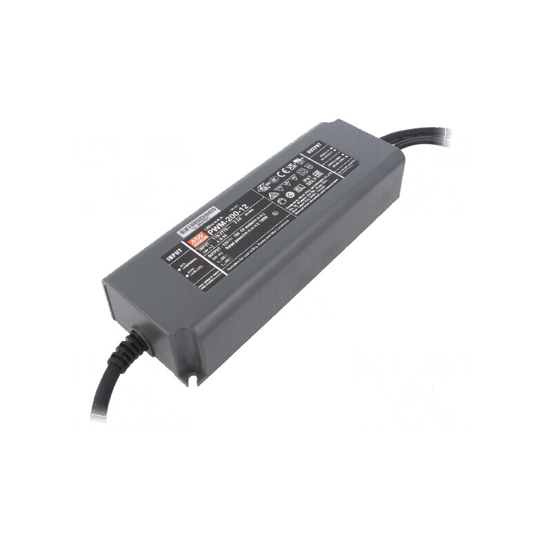 Alimentator pulsatoriu pentru benzi LED 200W 12VDC 15A IP67 | Electronic-mag.ro | Componente Electronice