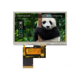 Afişaj TFT 4,3 inch LED RGB | Electronic-mag.ro | Componente Electronice