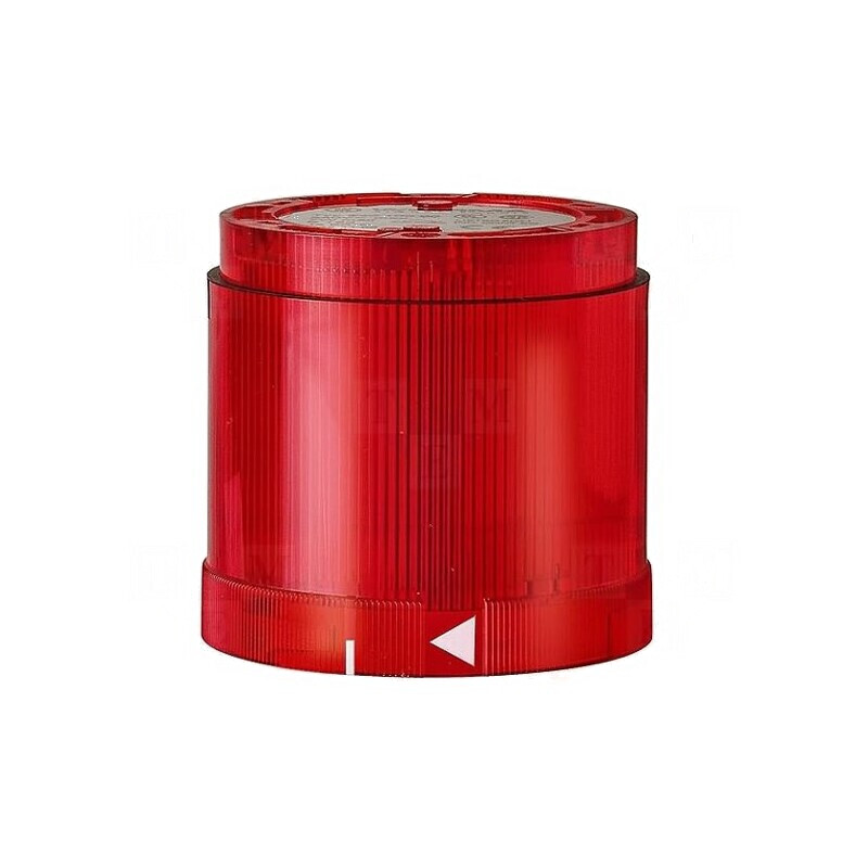 Semnalizator luminos roșu 24VDC 24VAC IP54 Ø70x66mm | Electronic-mag.ro | Componente Electronice