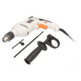 Maşină de găurit cu percuţie 800W 13mm 0÷3000rot./min 230VAC - Găuritoare electrică compactă | Electronic-mag.ro | Componente El