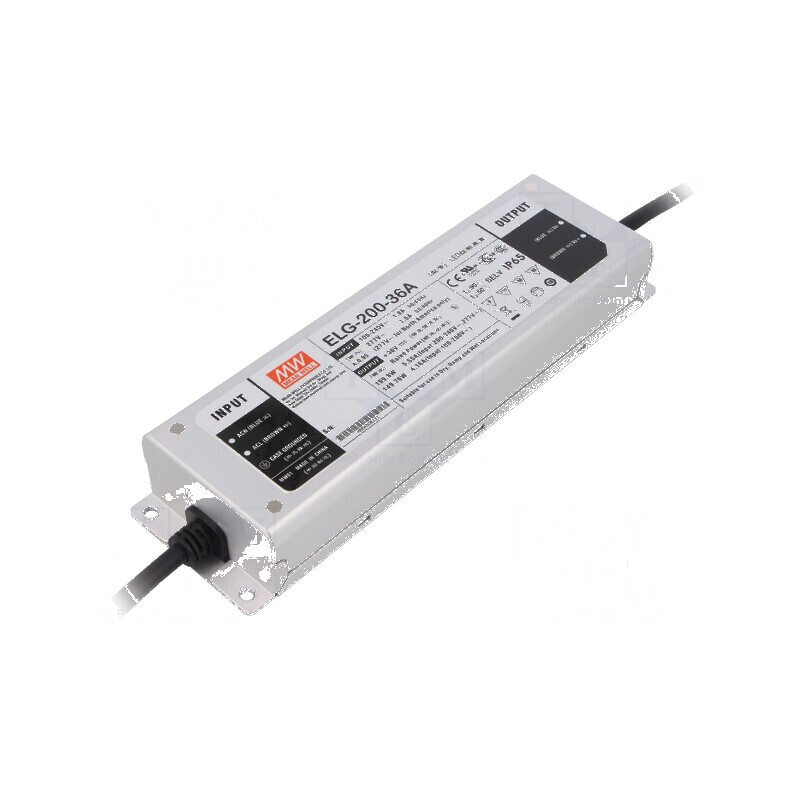 Alimentator LED 200W 36VDC 2,78÷5,55A 100÷305VAC | Electronic-mag.ro | Componente Electronice