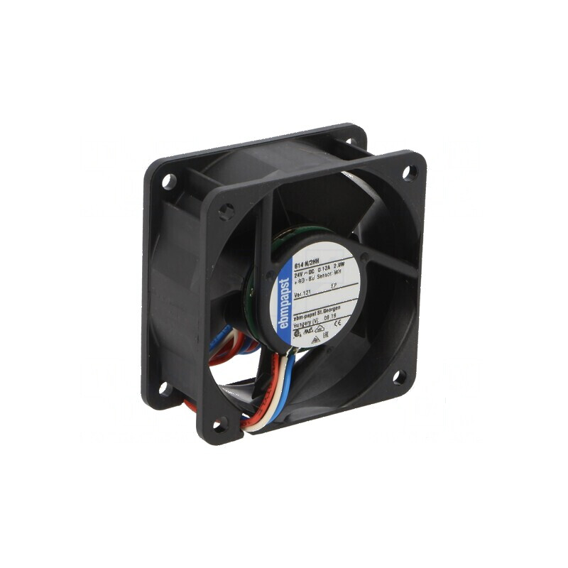 Ventilator DC axial 24VDC 56m3/h 41dBA 6850 rot/min | Electronic-mag.ro | Componente Electronice