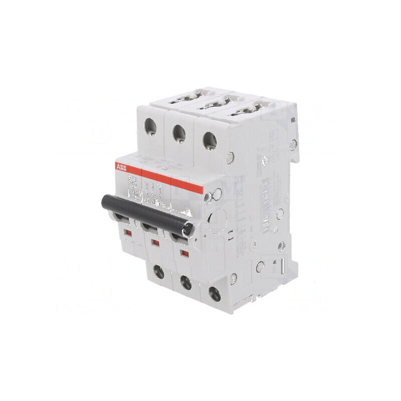 Întrerupător de supracurent 230/400VAC Inom: 63A Poli: 3 6kA | Electronic-mag.ro | Componente Electronice
