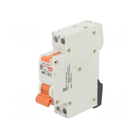 Întrerupător RCBO Inom: 10A Ires: 30mA Poli: 1 N 230/400VAC - Întrerupător electric de siguranță | Electronic-mag.ro | Component
