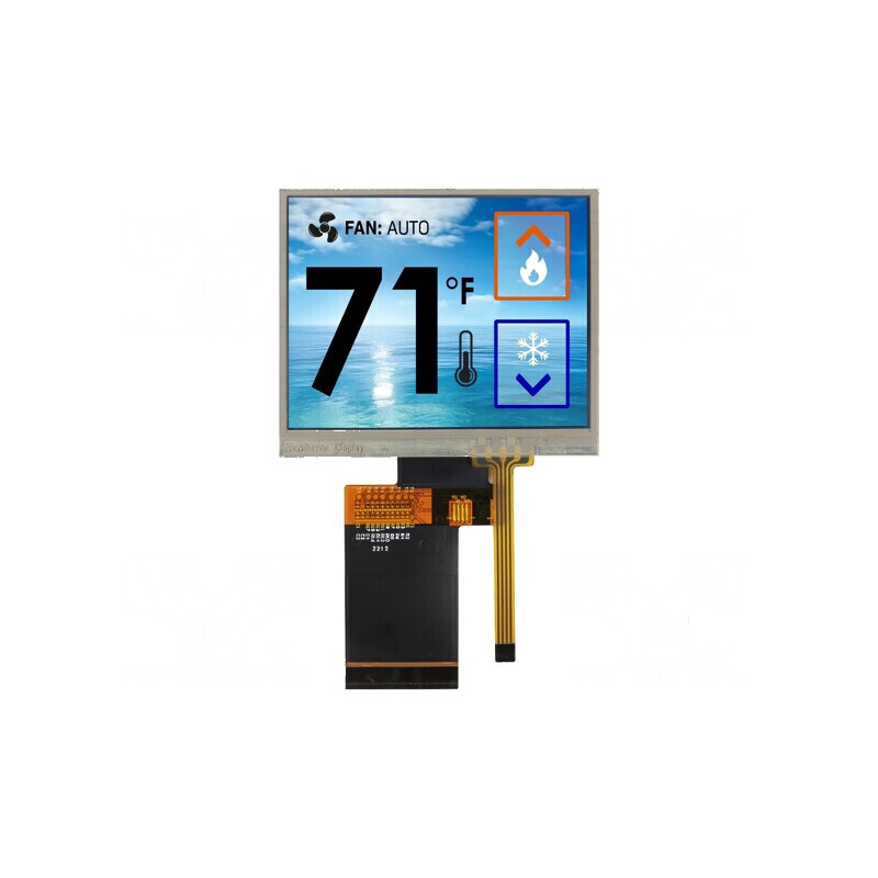 Afişaj TFT 3,5 inch 320x240 LED RGB | Electronic-mag.ro | Componente Electronice