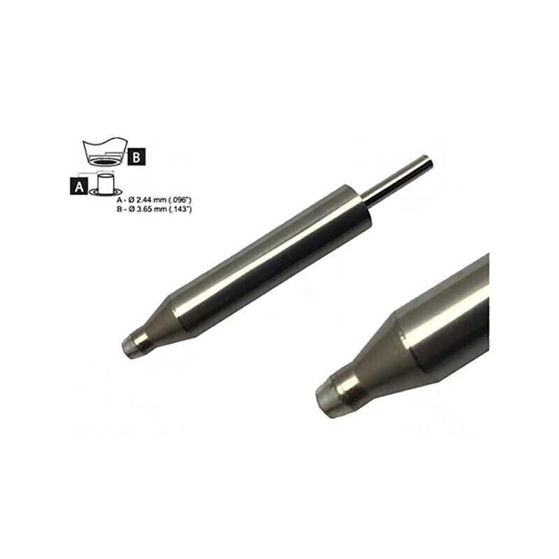 Vârf pentru ciocane de dezlipit 2,41x3,63mm 471°C | Electronic-mag.ro | Componente Electronice
