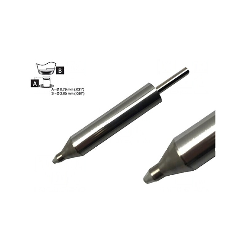 Vârf pentru ciocane de dezlipit 0,76x2,03mm 421°C | Electronic-mag.ro | Componente Electronice