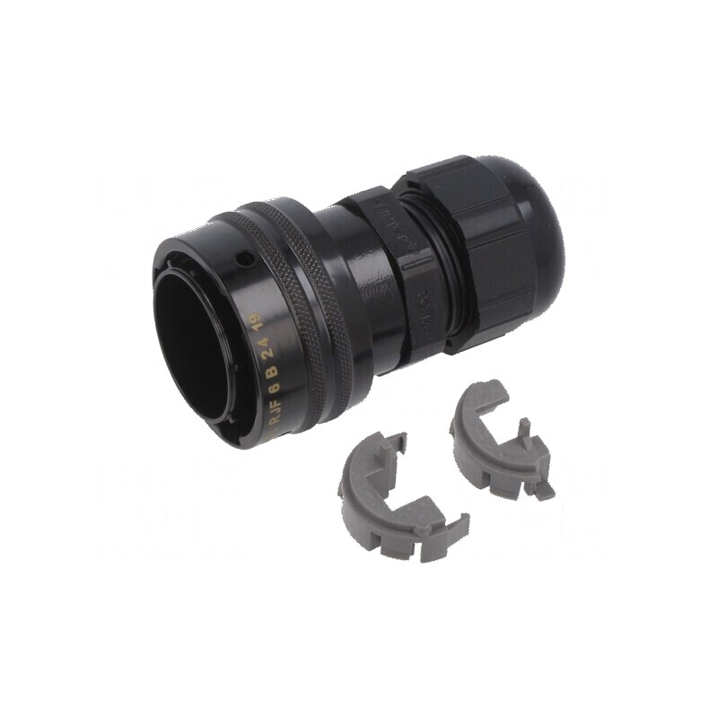 Conector RJ45 mufă PIN 8 RJF pe cablu IP68 | Electronic-mag.ro | Componente Electronice