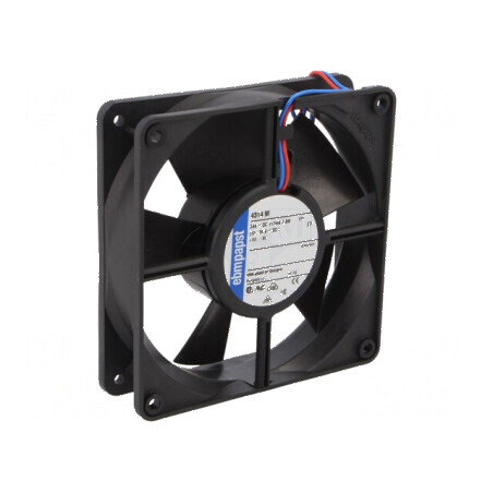 Ventilator axial DC 24VDC 119x119x32mm 138m3/h 39dBA | Electronic-mag.ro | Componente Electronice