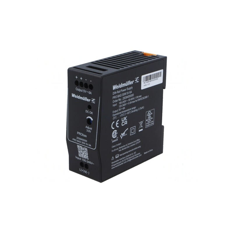 Alimentator pulsatoriu 30W pentru şină DIN | Electronic-mag.ro | Componente Electronice