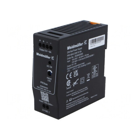 Alimentator pulsatoriu 30W pentru şină DIN | Electronic-mag.ro | Componente Electronice