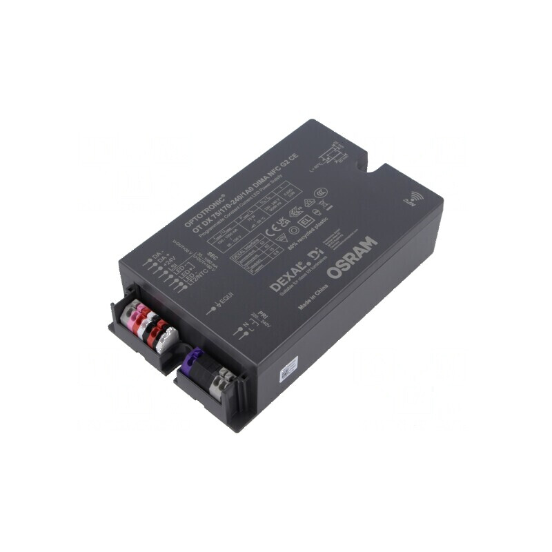 Alimentator LED pulsatoriu 75W 35-150VDC IP20 | Electronic-mag.ro | Componente Electronice