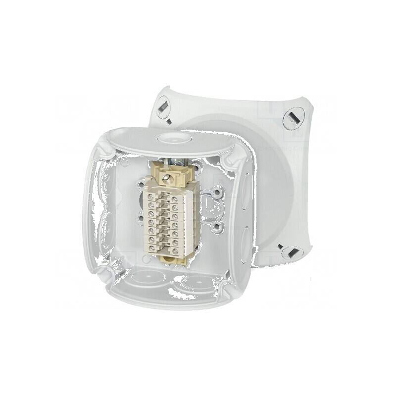 Carcasă IP66 cu cleme gri ENYCASE® | Electronic-mag.ro | Componente Electronice Carcasă IP66 cu cleme gri ENYCASE® | Electronic-mag.ro | Componente Electronice