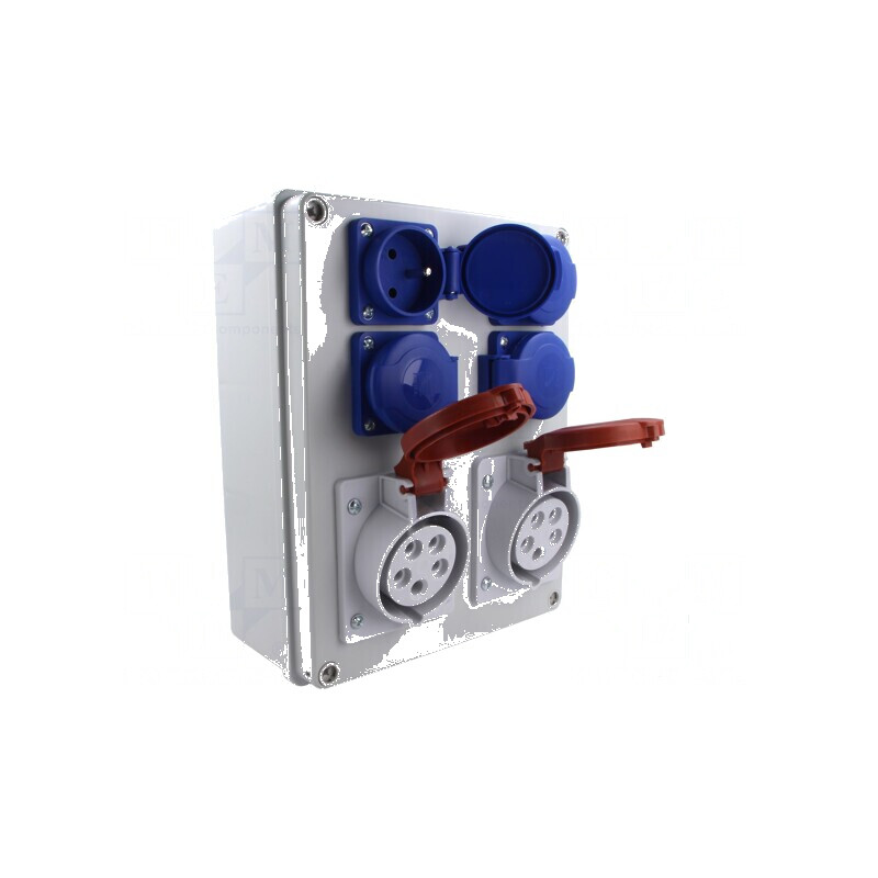 Tablou electric IP44 pentru perete - Material carcasă ABS - Filet PG16 | Electronic-mag.ro | Componente Electronice
