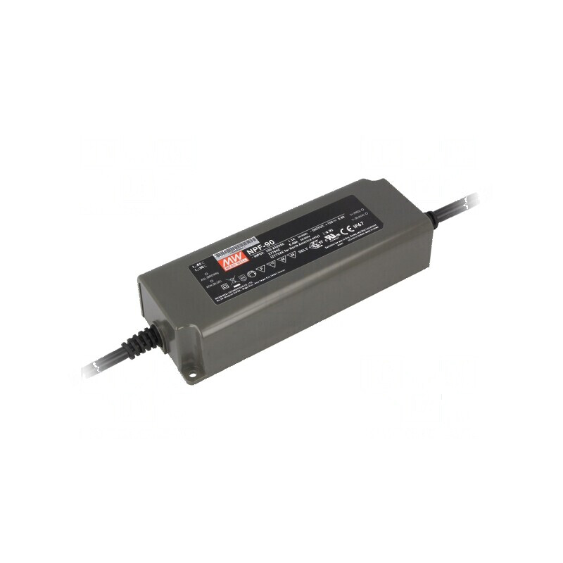 Alimentator LED 90W 12VDC IP67 | Electronic-mag.ro | Componente Electronice