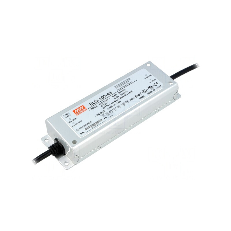 Alimentator LED 48VDC 2A IP67 | Electronic-mag.ro | Componente Electronice
