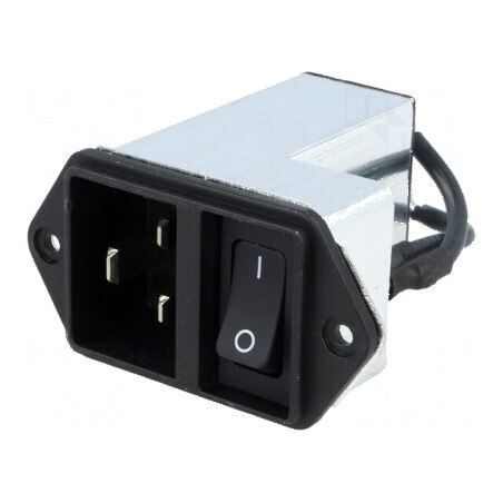 Conector AC 20A 250VAC IEC 60320 | Electronic-mag.ro | Componente Electronice