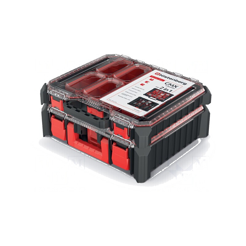 Container cu partiții negre de dimensiuni mari | Electronic-mag.ro | Componente Electronice