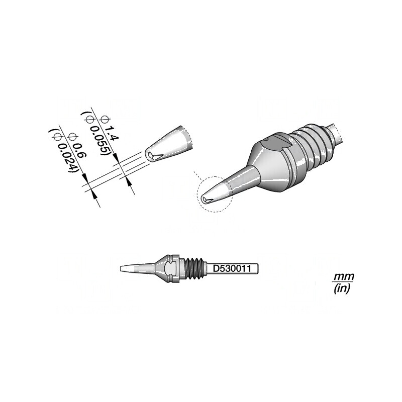 Vârf pentru ciocane de dezlipit | Electronic-mag.ro | Componente Electronice