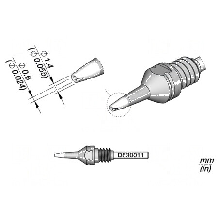 Vârf pentru ciocane de dezlipit | Electronic-mag.ro | Componente Electronice