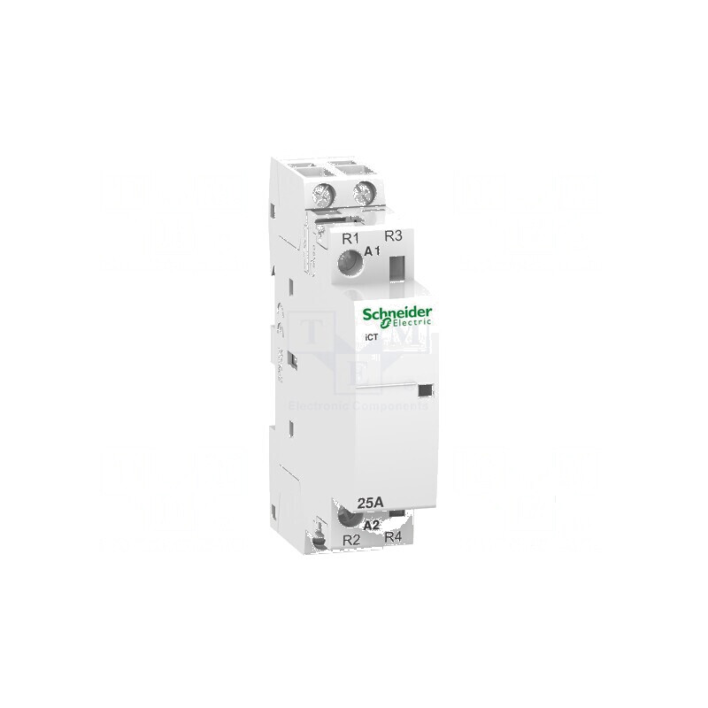 Contactor 2-polar 25A 220V-240V NC x2 IP20 | Electronic-mag.ro | Componente Electronice