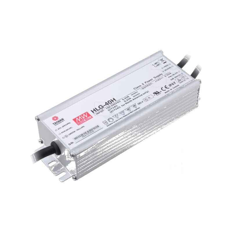 Alimentator LED 24VDC 1,67A IP67 | Electronic-mag.ro | Componente Electronice