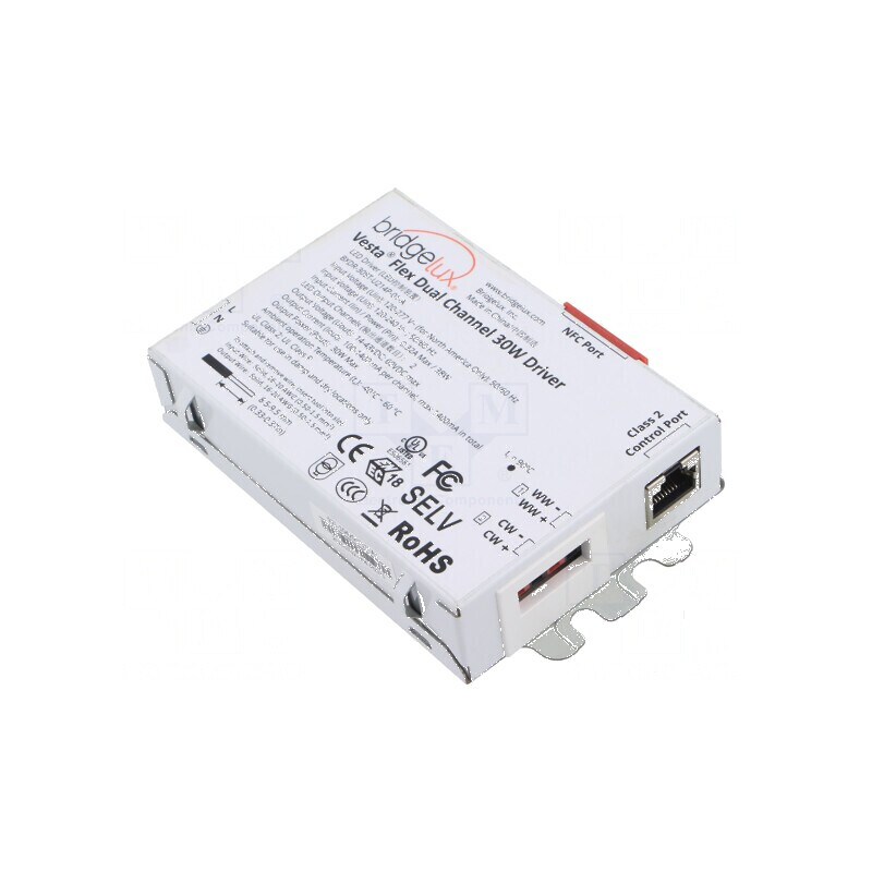 Alimentator LED pulsatoriu 30W 14÷43VDC 0÷1400mA 120÷277VAC | Electronic-mag.ro | Componente Electronice